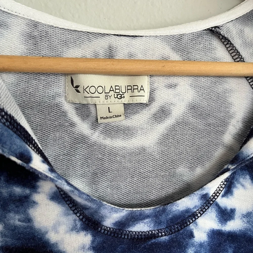 Koolaburra Blue Tie-Dye Hoodie - Picture 3 of 8